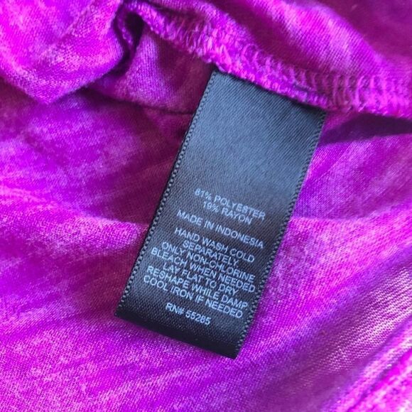 636 - 2/$10 ❤️❤️❤️ EXPRESS BASIC PURPLE POCKET TANK - Picture 4 of 4